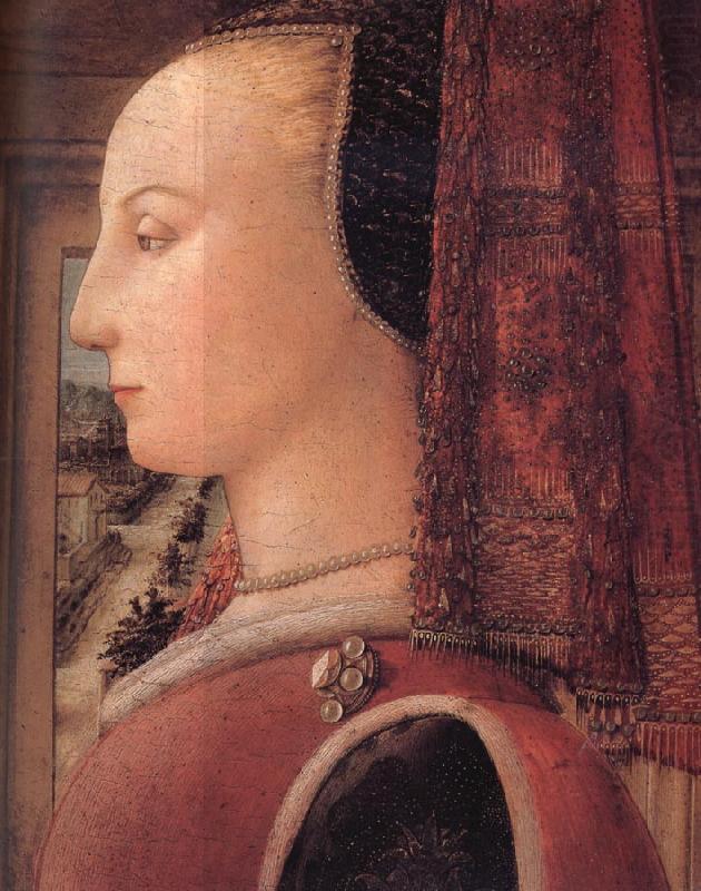 Fra Filippo Lippi Details of Portrait of a Woman with a Man at a Casement china oil painting image